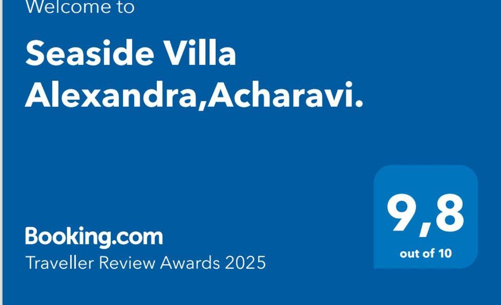 Seaside Villa Alexandra,Acharavi. Acharavi  Bagian luar foto